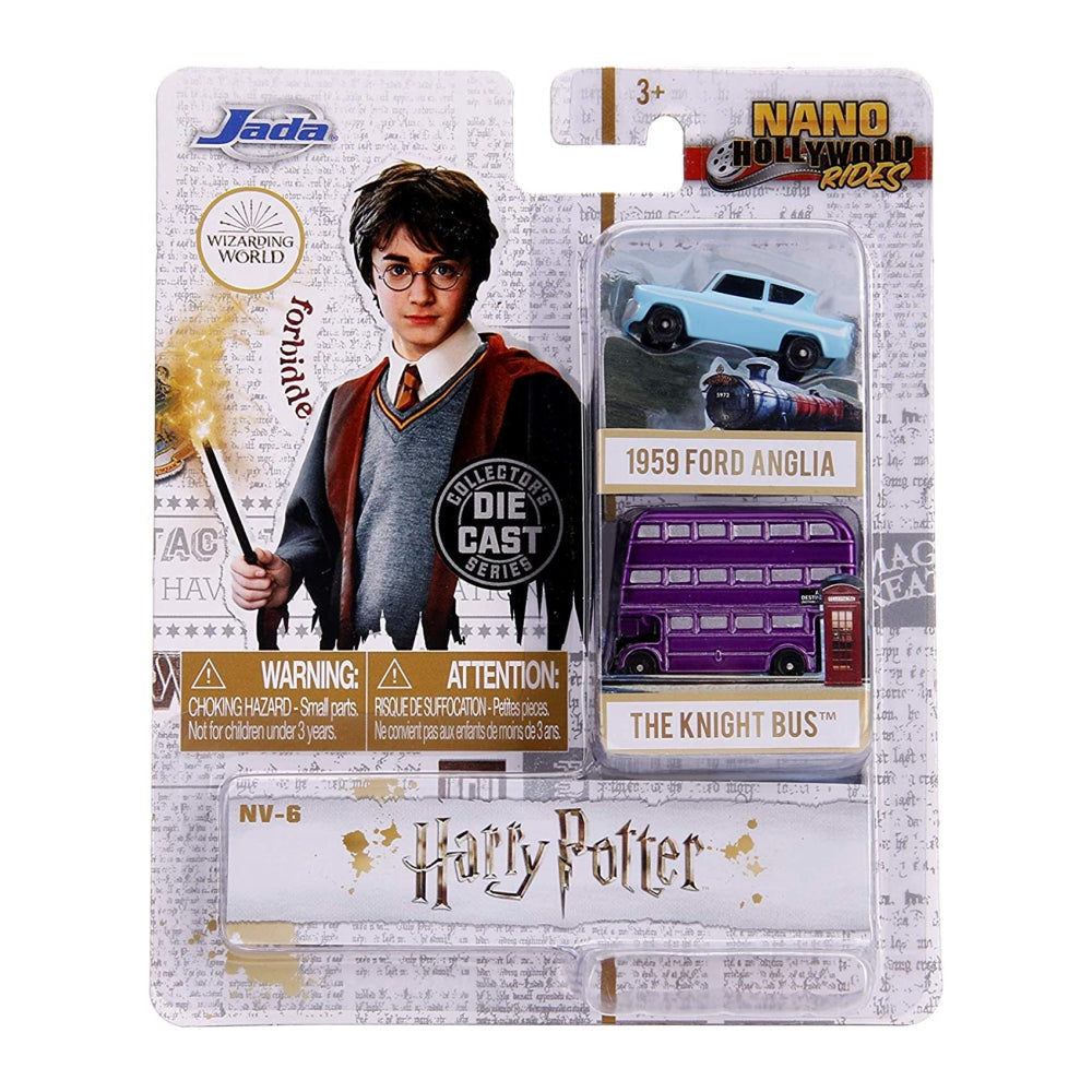 Jada Toys Nano Hollywood Rides Harry Potter 2 Pack