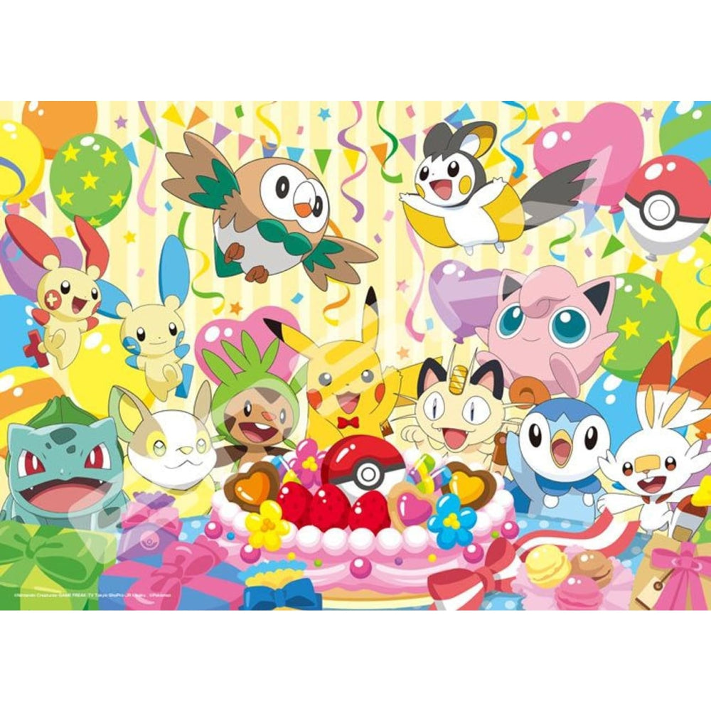 Pokemon Lets Eat Together Celebration Cake 500Pc Puzzle