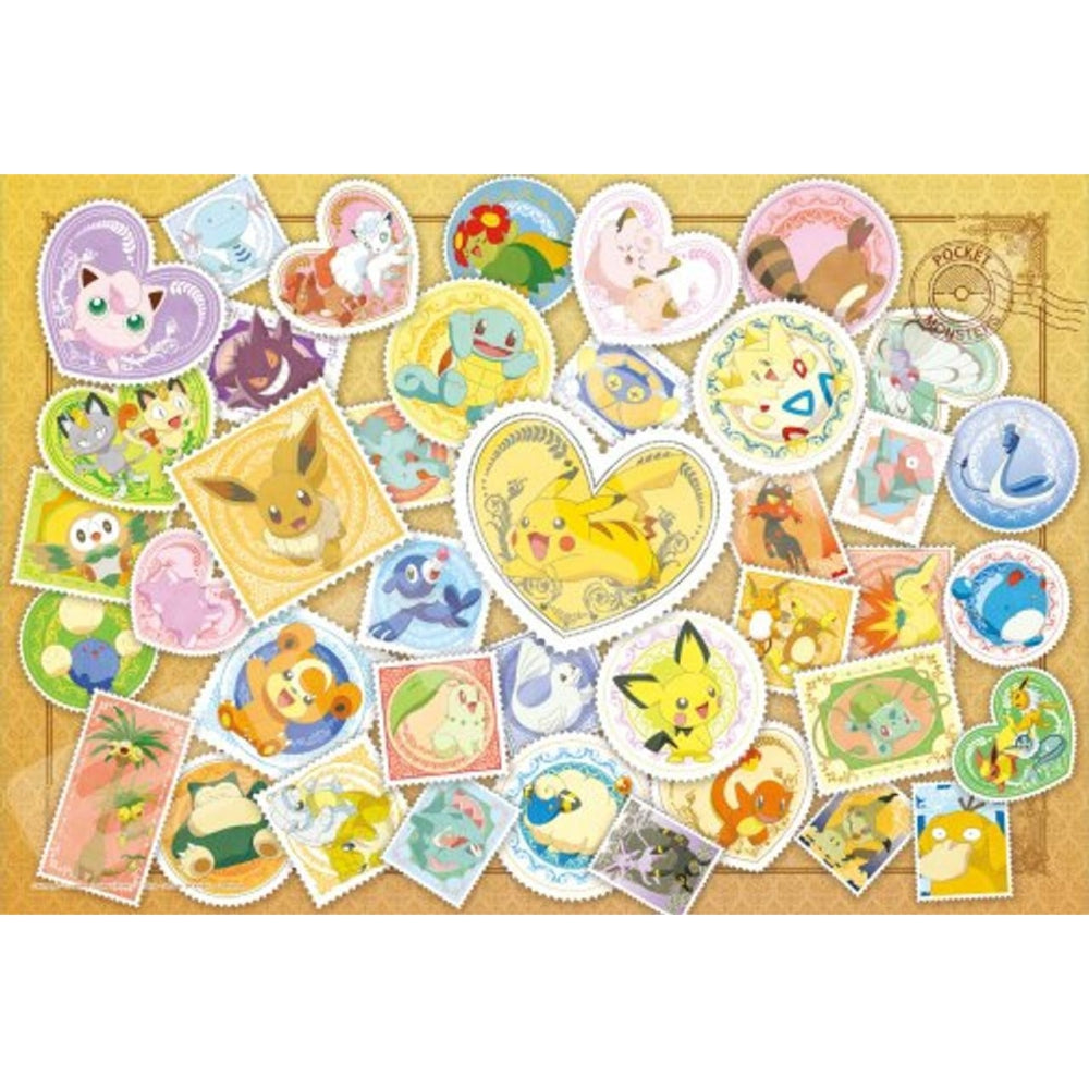 Pokemon Postage Stamp Art 108Pc Puzzle