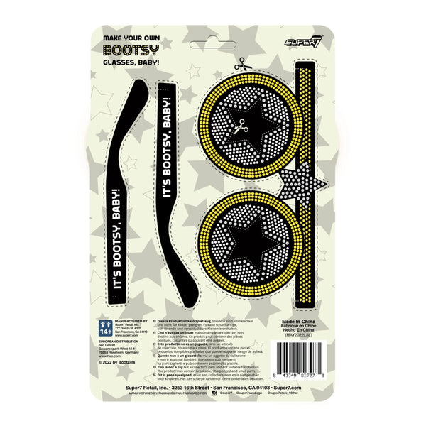 Bootsy Collins ReAction Figure Bootsy Collins (Black And Gold) Retro