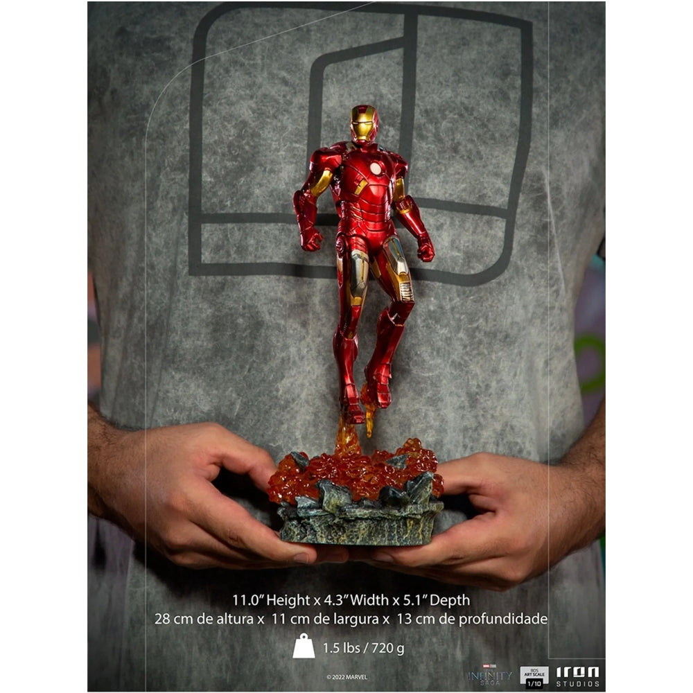 Statue Iron Man (Battle of New York) - Infinity Saga - BDS Art Scale 1/10