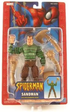 Marvel The Amazing Spider-Man Action Figure Sandman with Interchangeable Hands