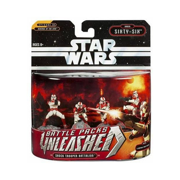 Star Wars Unleashed Battle 4 Pack Shock Trooper Pack - Retro Force