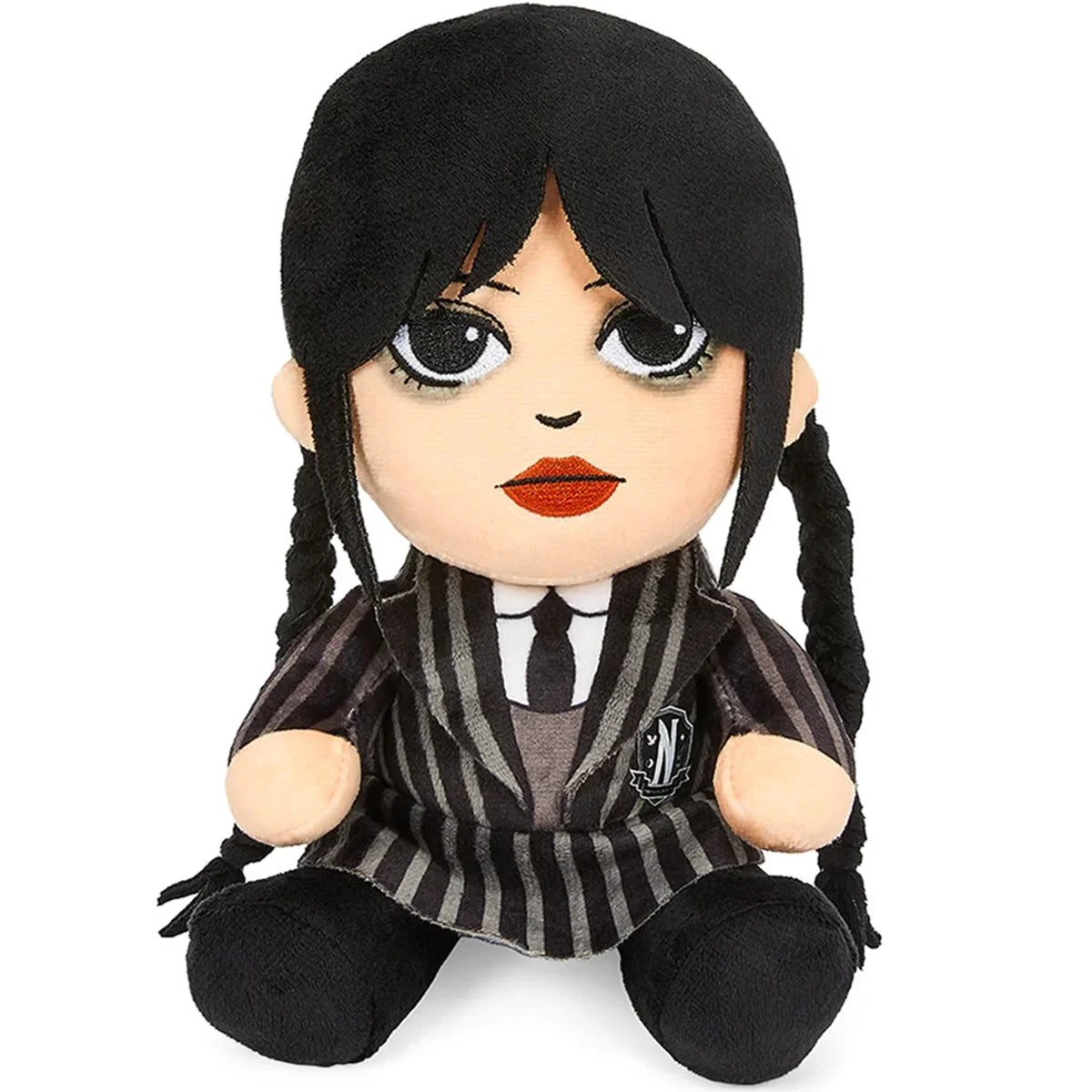Wednesday Addams Plush Toy – 7.5 Inch Phunny Plush Doll