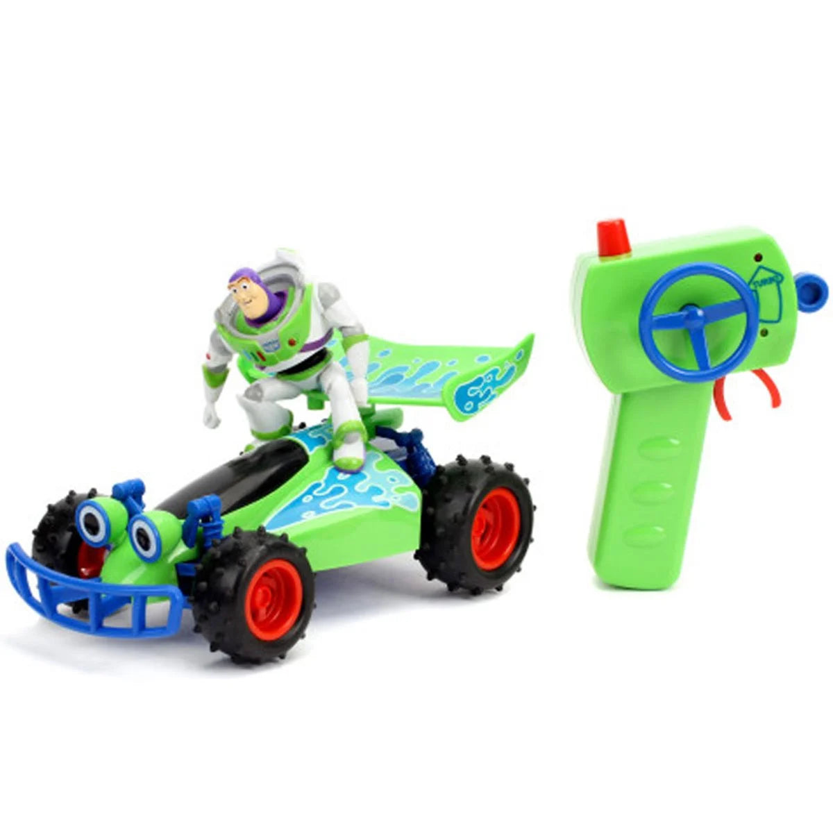 Toy Story Buzz Lightyear RC Car – Turbo Buggy 1:24 Scale Remote Control Vehicle with 2.4GHz Controller