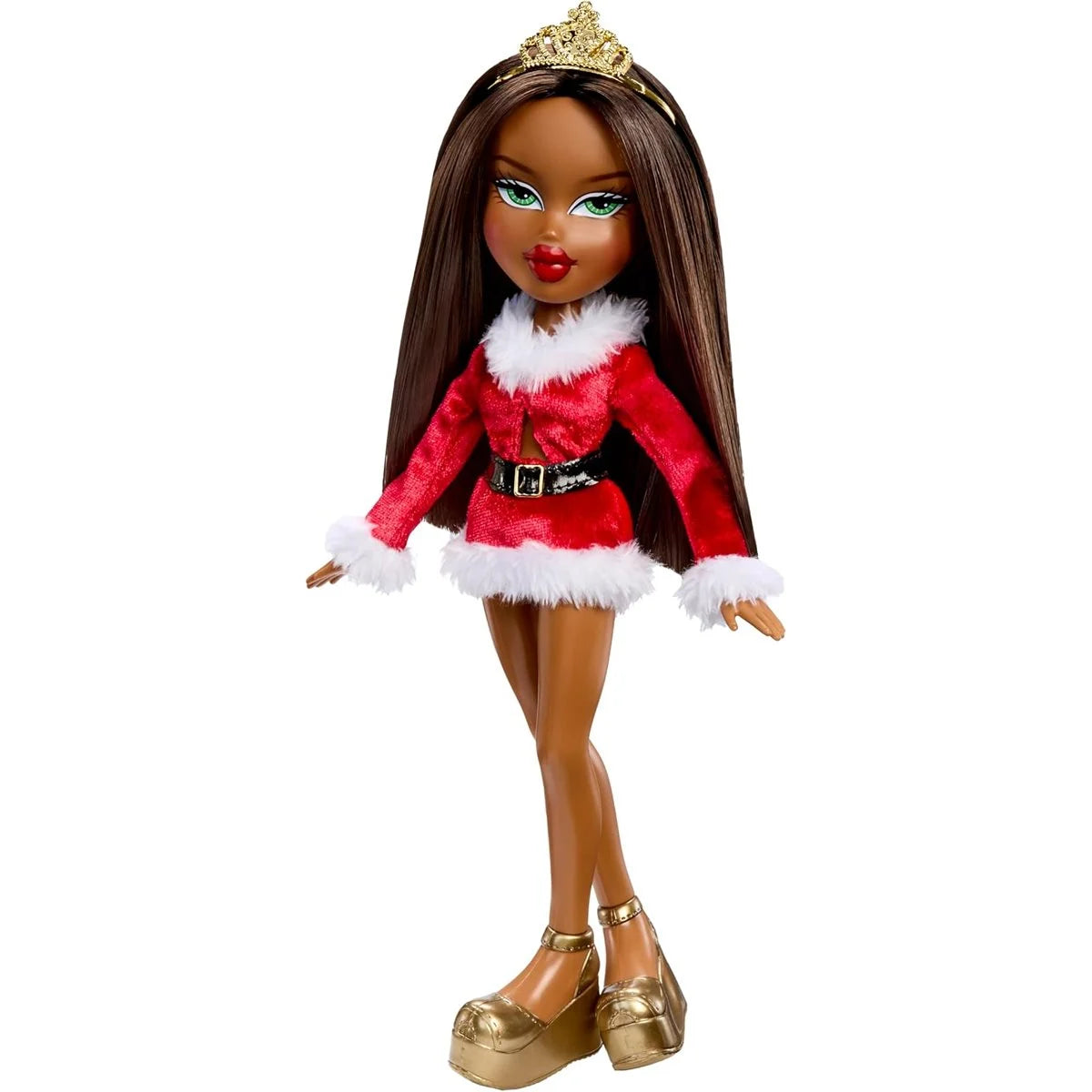 Bratz Very Merry Sasha Doll in Santa-Inspired Holiday Outfit