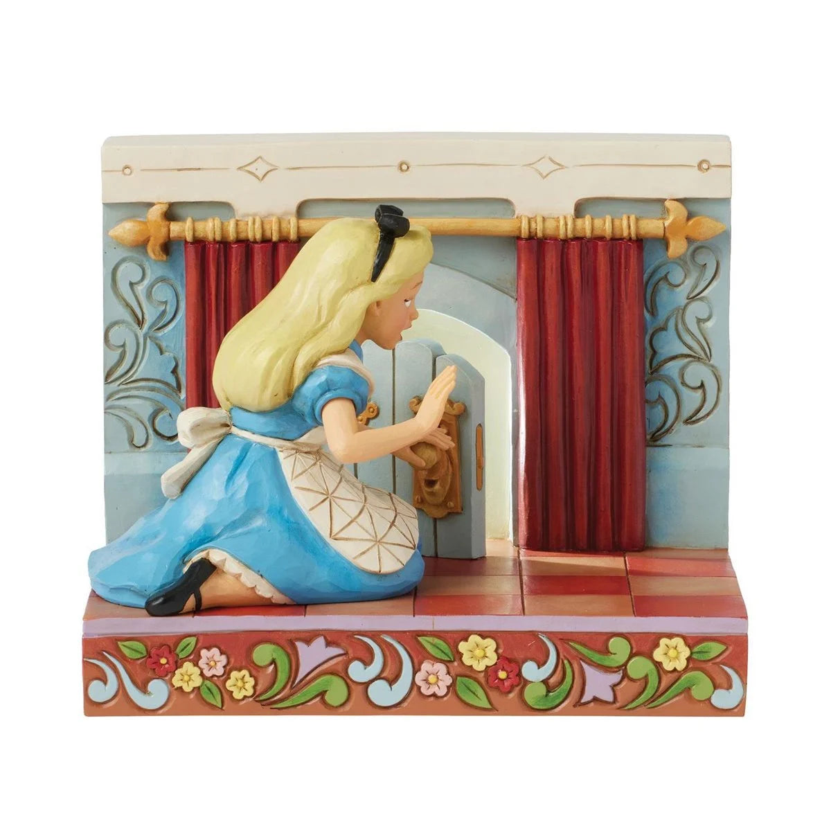 Disney Traditions Alice in Wonderland LED Door Statue