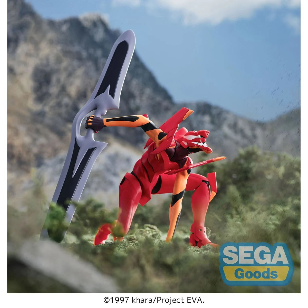 Evangelion EVA Production Model Xross Link Statue