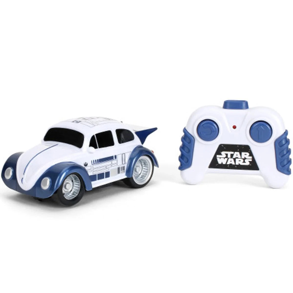 Star Wars R2-D2 RC Car – Volkswagen Beetle 1:32 Scale Remote Control Vehicle for Kids & Collectors
