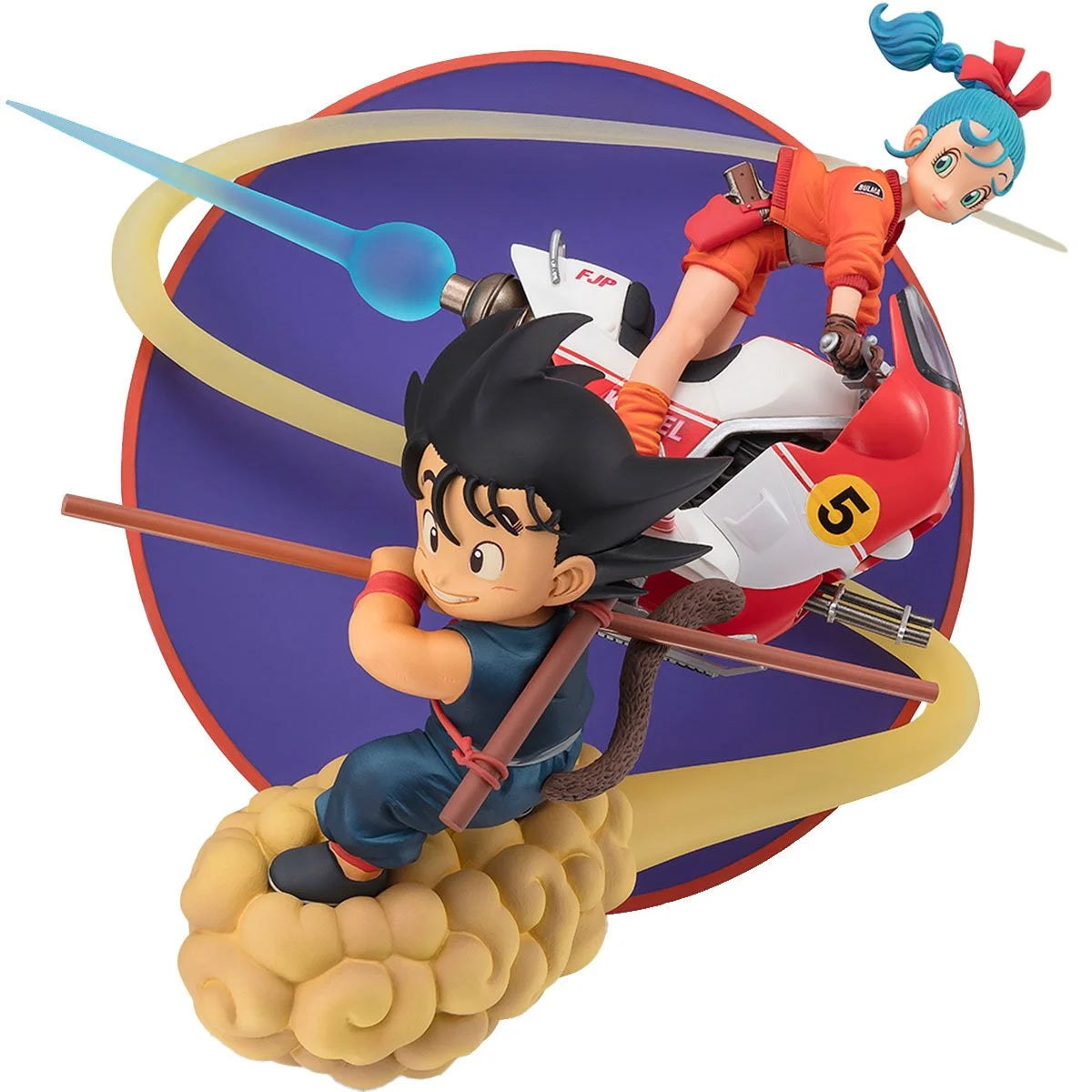 Dragon Ball Son Goku & Bulma FiguartsZERO Statue