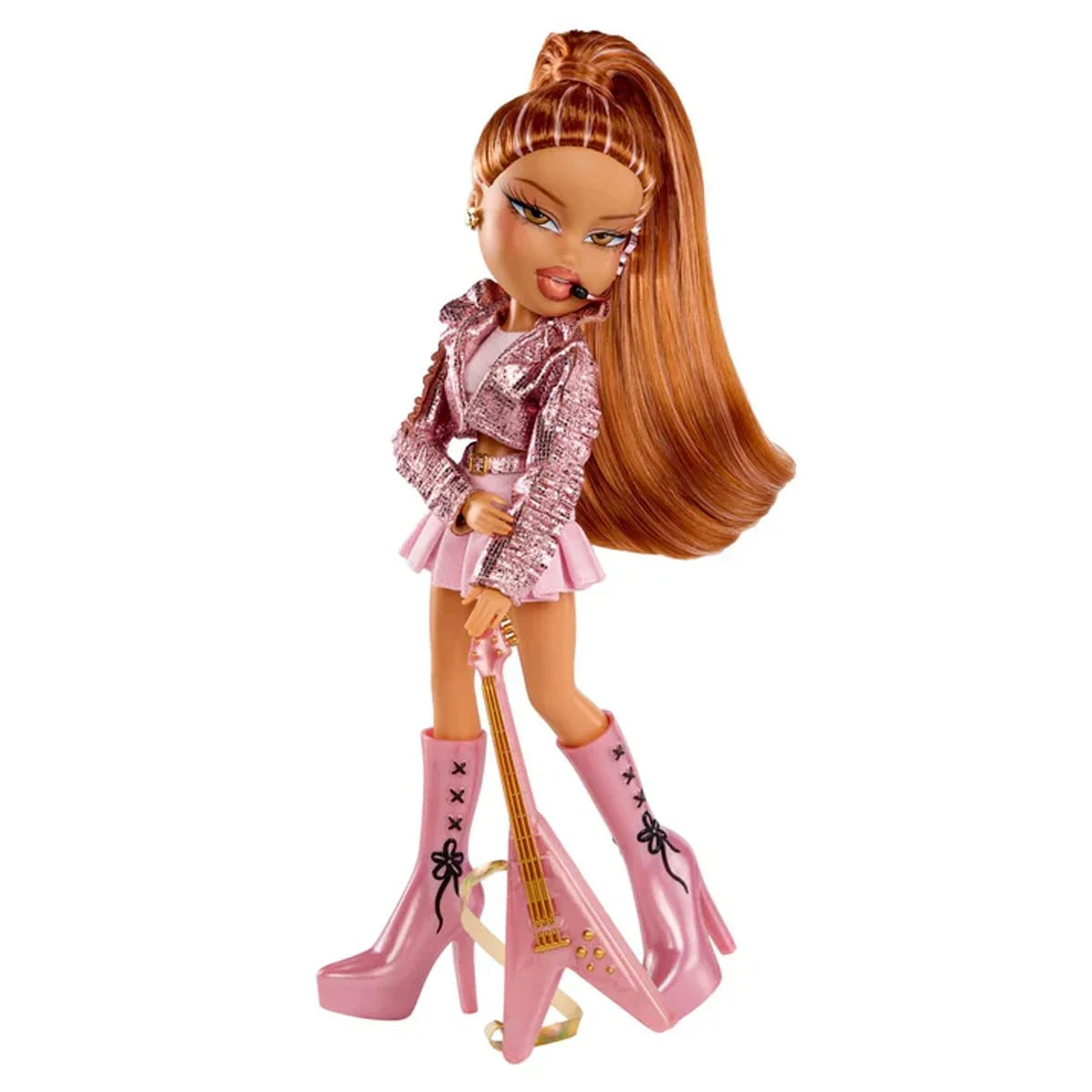 Bratz Pop Starz Yasmin Doll with Guitar, Microphone & 25th Anniversary Charm