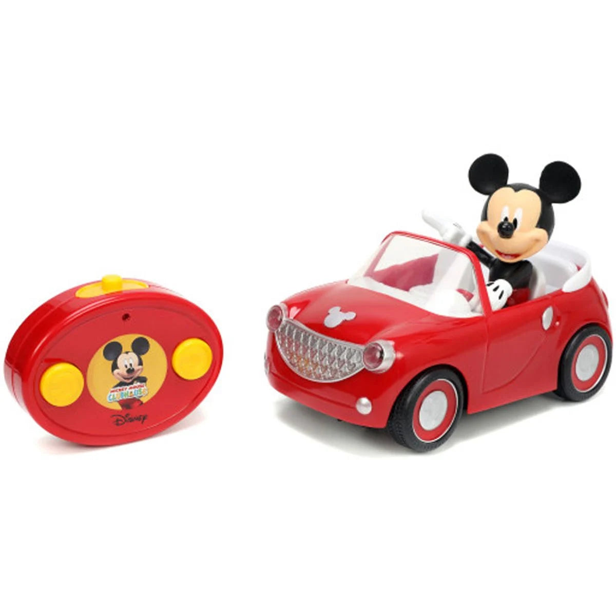 Disney Mickey Mouse RC Car – Disney Junior Roadster 1:24 Scale Remote Control Vehicle for Kids