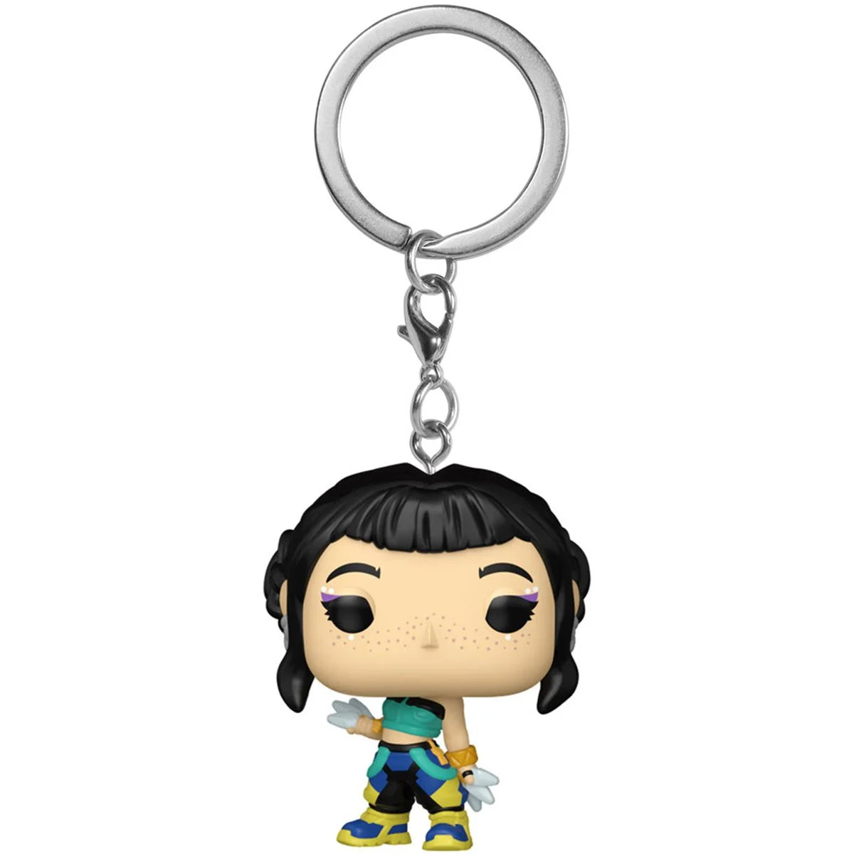 KPop Demon Hunters Zoey Funko Pocket Pop Keychain