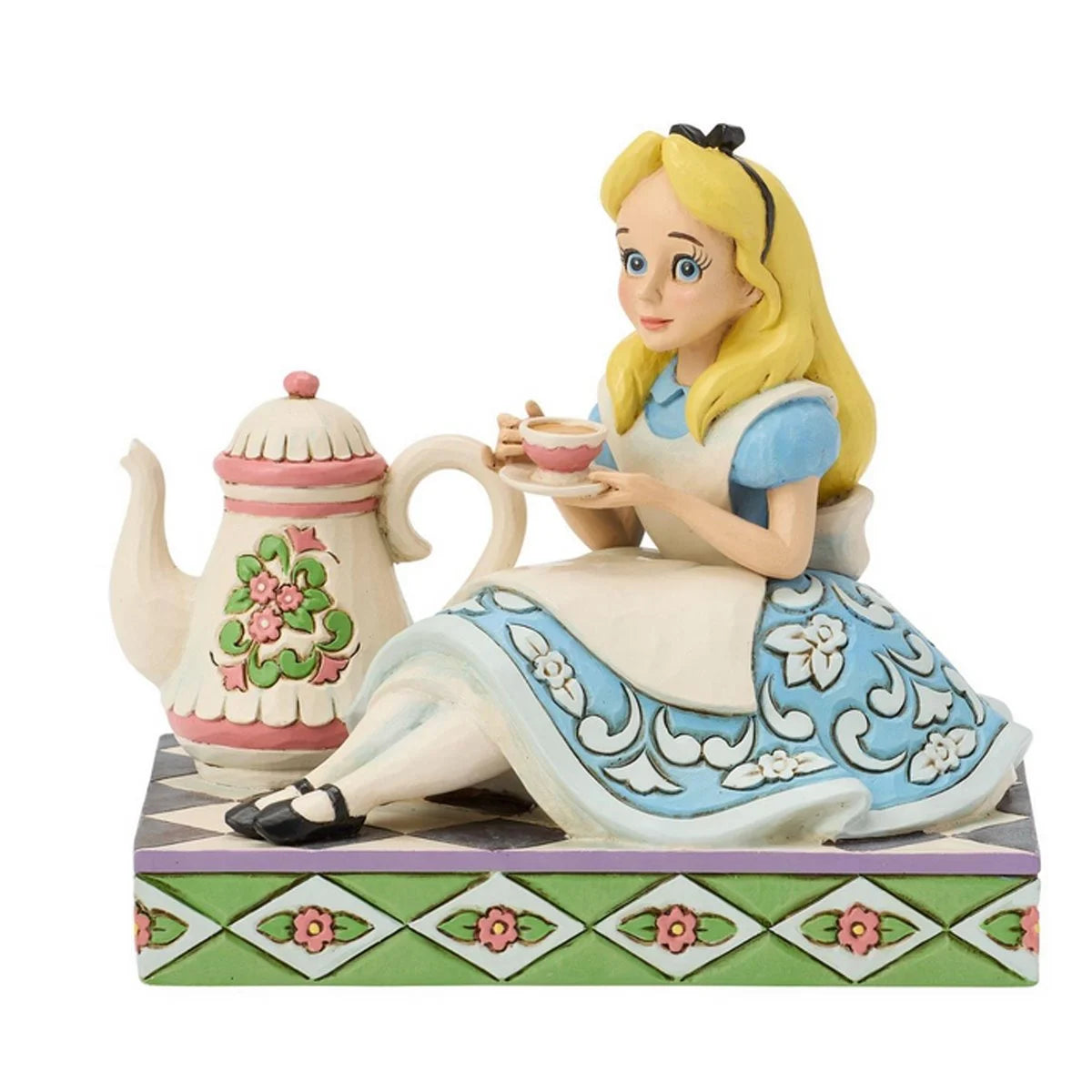 Disney Traditions Alice with Teapot Statue