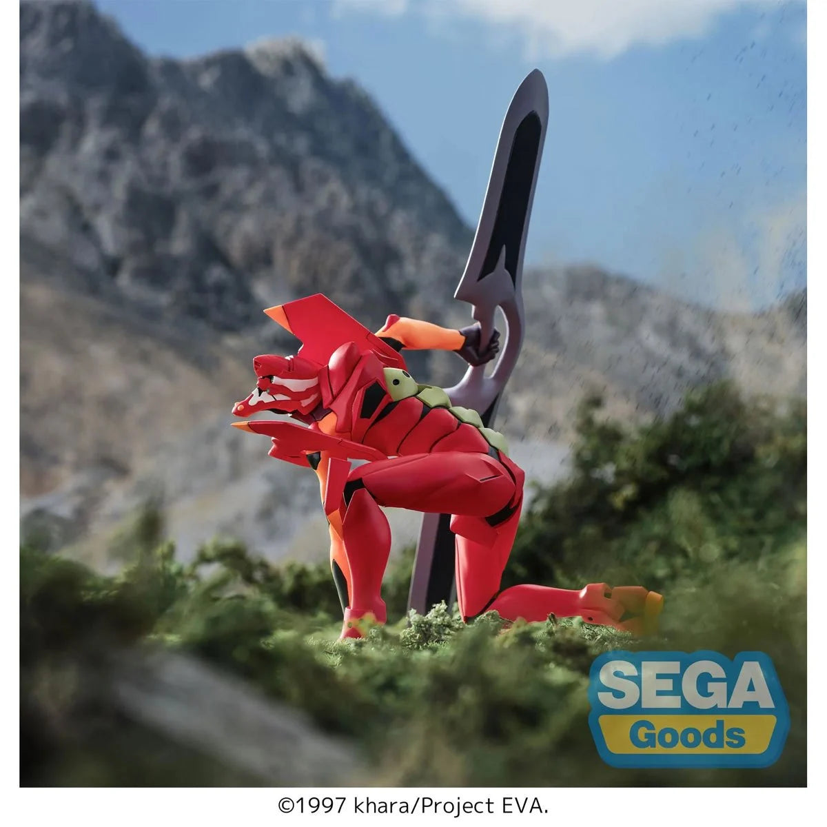 Evangelion EVA Production Model Xross Link Statue