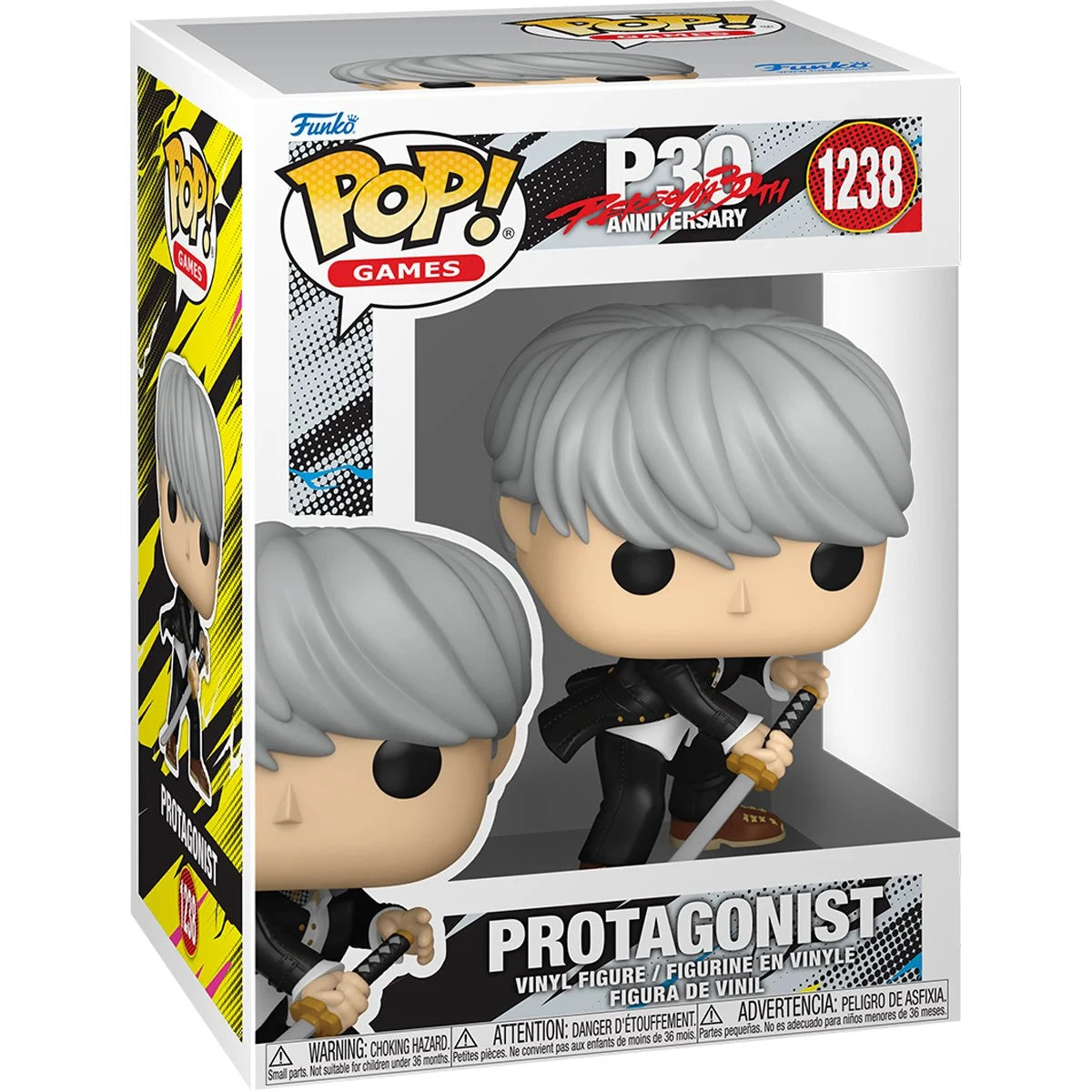 Persona 4 Golden Protagonist Funko Pop #1238 – Persona 30th Anniversary Vinyl Figure Collectible