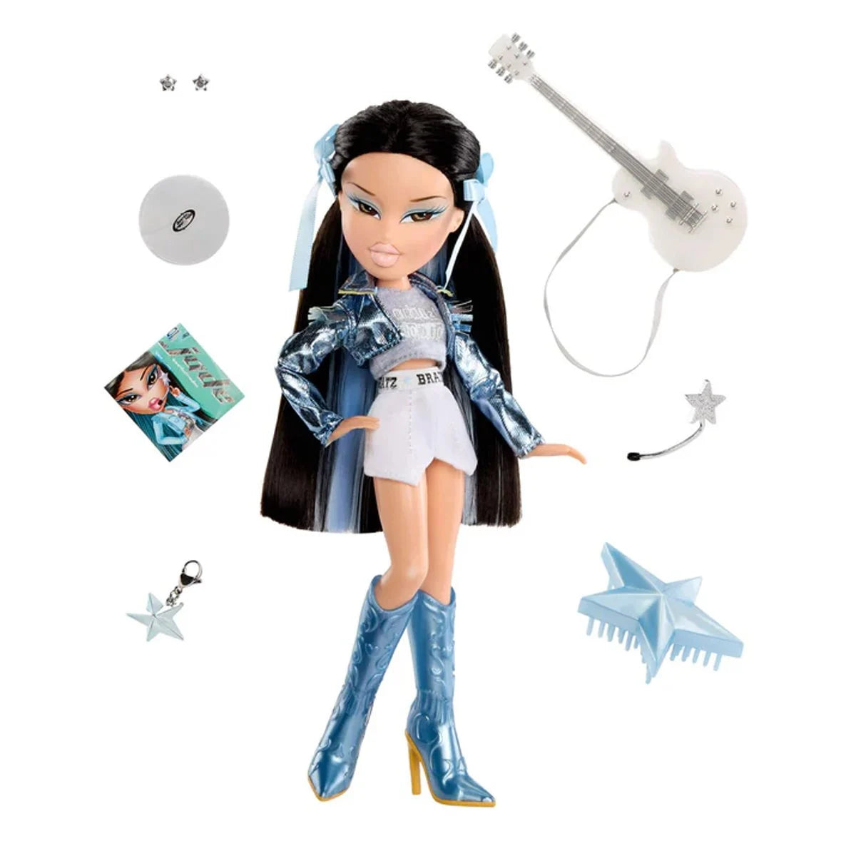 Bratz Pop Starz Jade Doll with Guitar, Microphone & 25th Anniversary Charm
