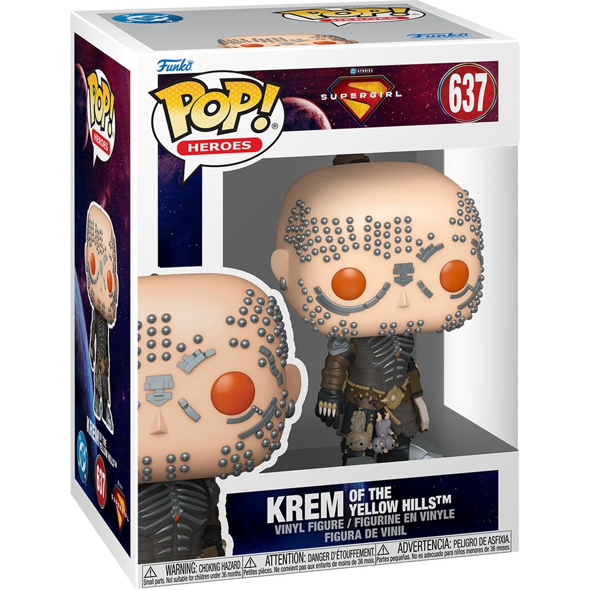 Supergirl (2026) Krem of The Yellow Hills Funko Pop #637 – Vinyl Figure Collectible