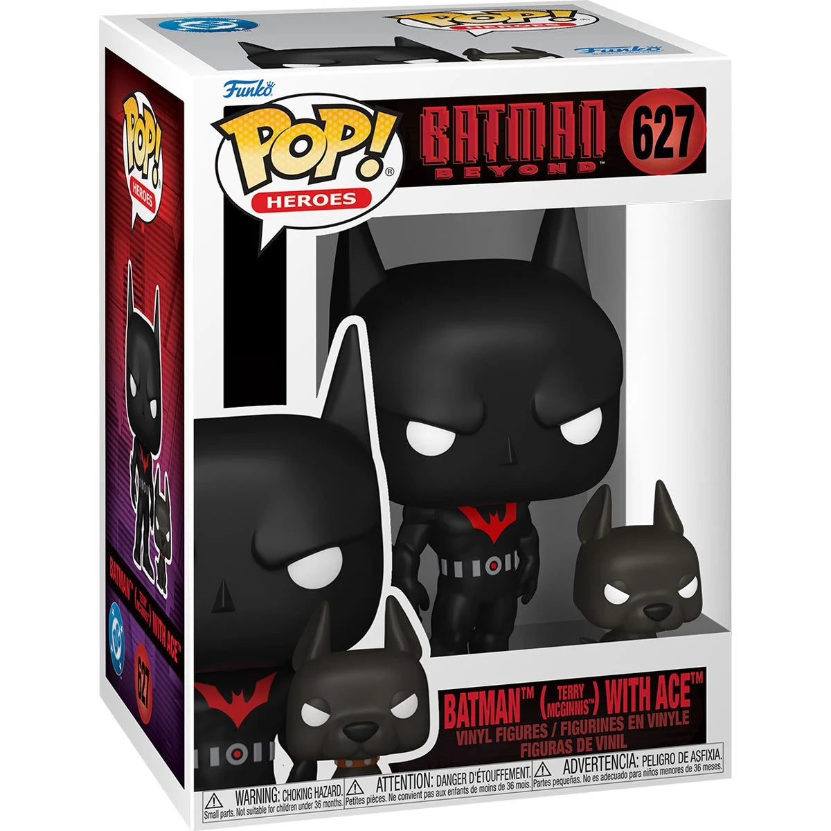 Batman Beyond Terry McGinnis Funko Pop #627 with Ace