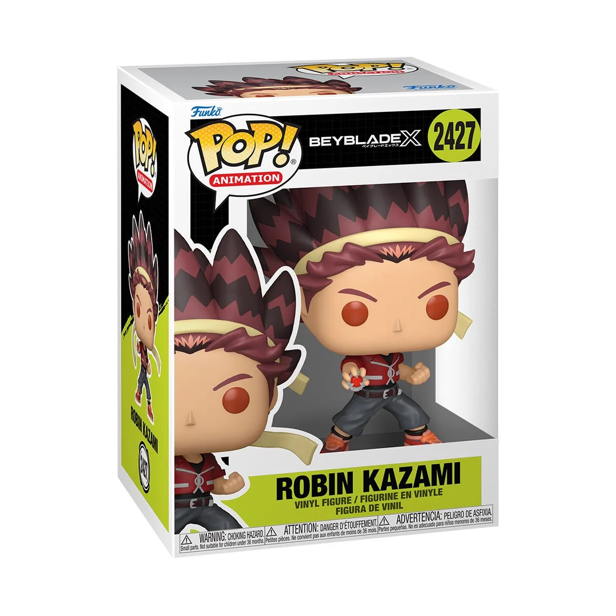 Beyblade X Robin Kazami Funko Pop! Vinyl Figure #2427 – Team Persona Collectible