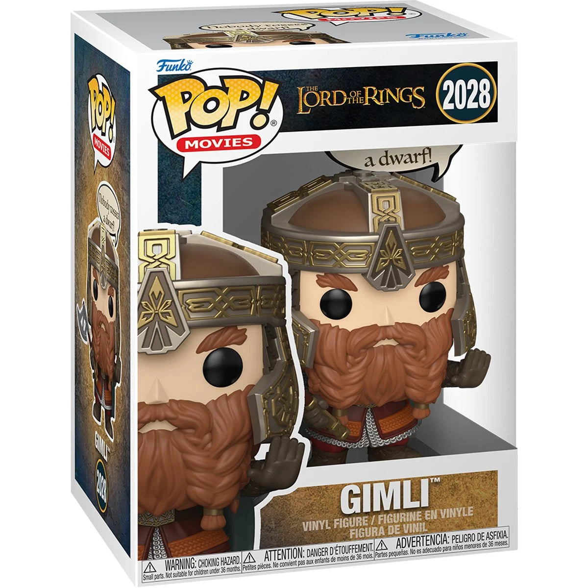Lord of the Rings Gimli Funko Pop #2028