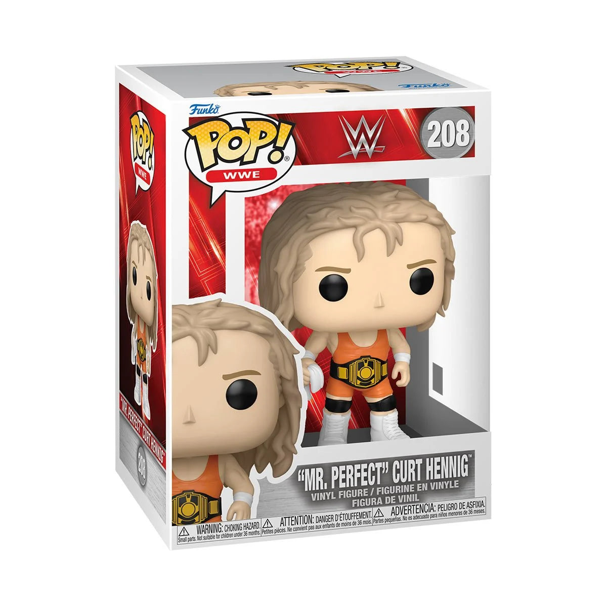 WWE Curt Hennig Mr. Perfect Funko Pop! Vinyl Figure #208