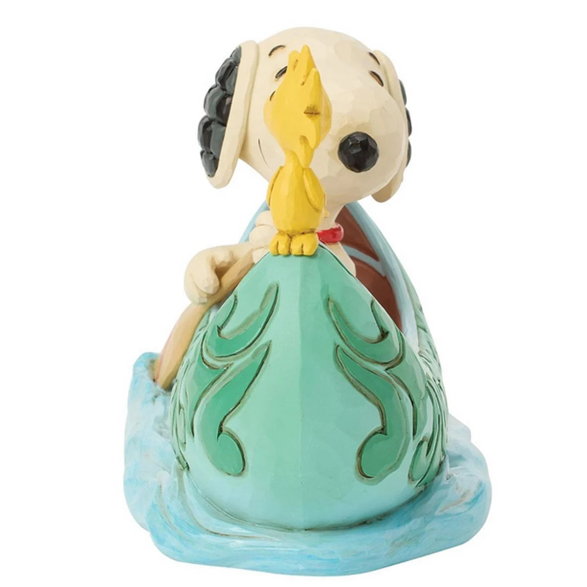 Snoopy & Woodstock Canoe Jim Shore Statue | Peanuts Collectible Figurine Gift