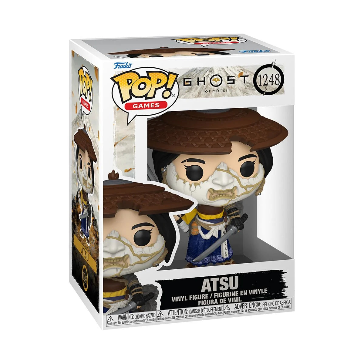 Ghost of Yotei Atsu Funko Pop! Vinyl Figure #1248 – Collectible Figure