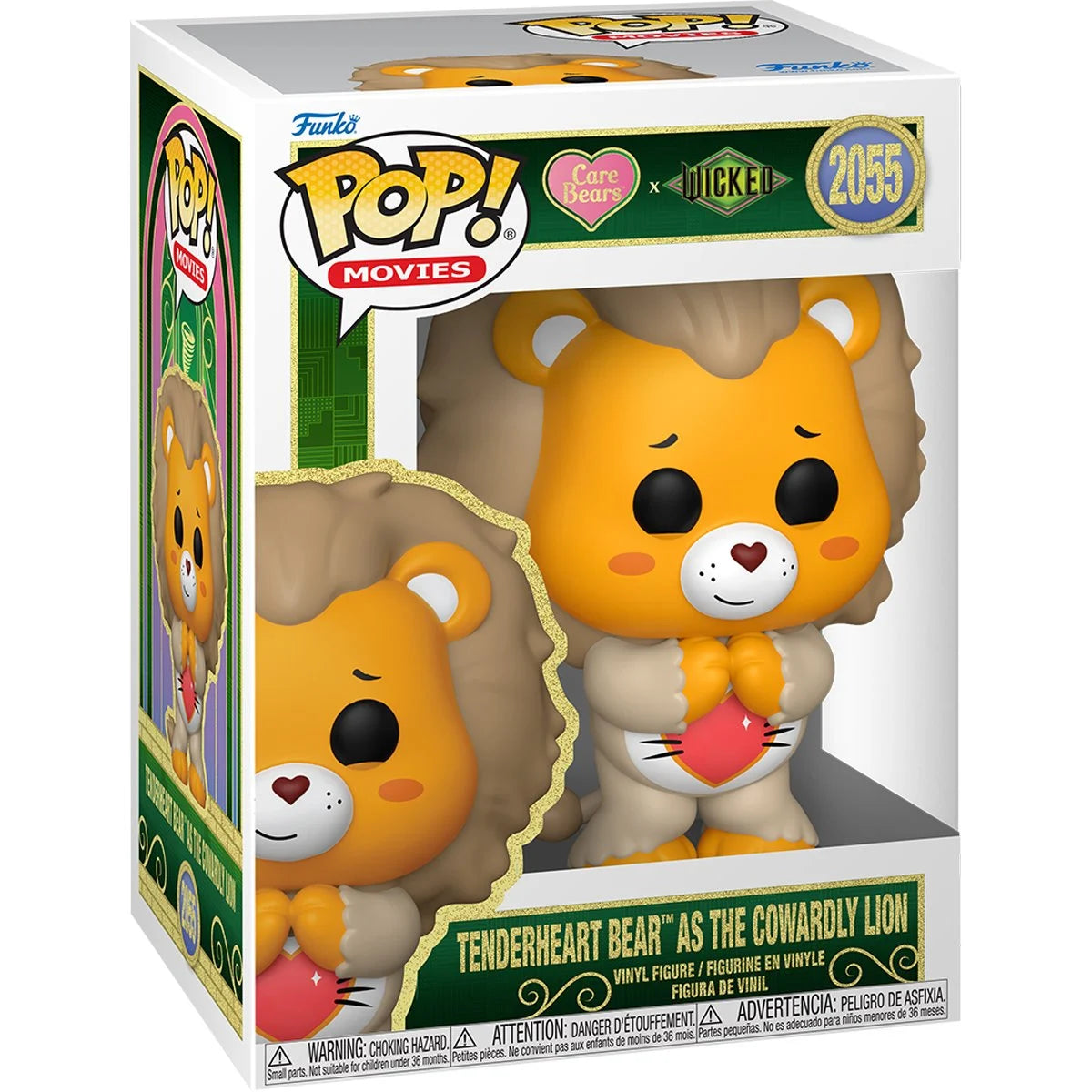 Care Bears x Wicked Tenderheart Bear Cowardly Lion Funko Pop! #2055