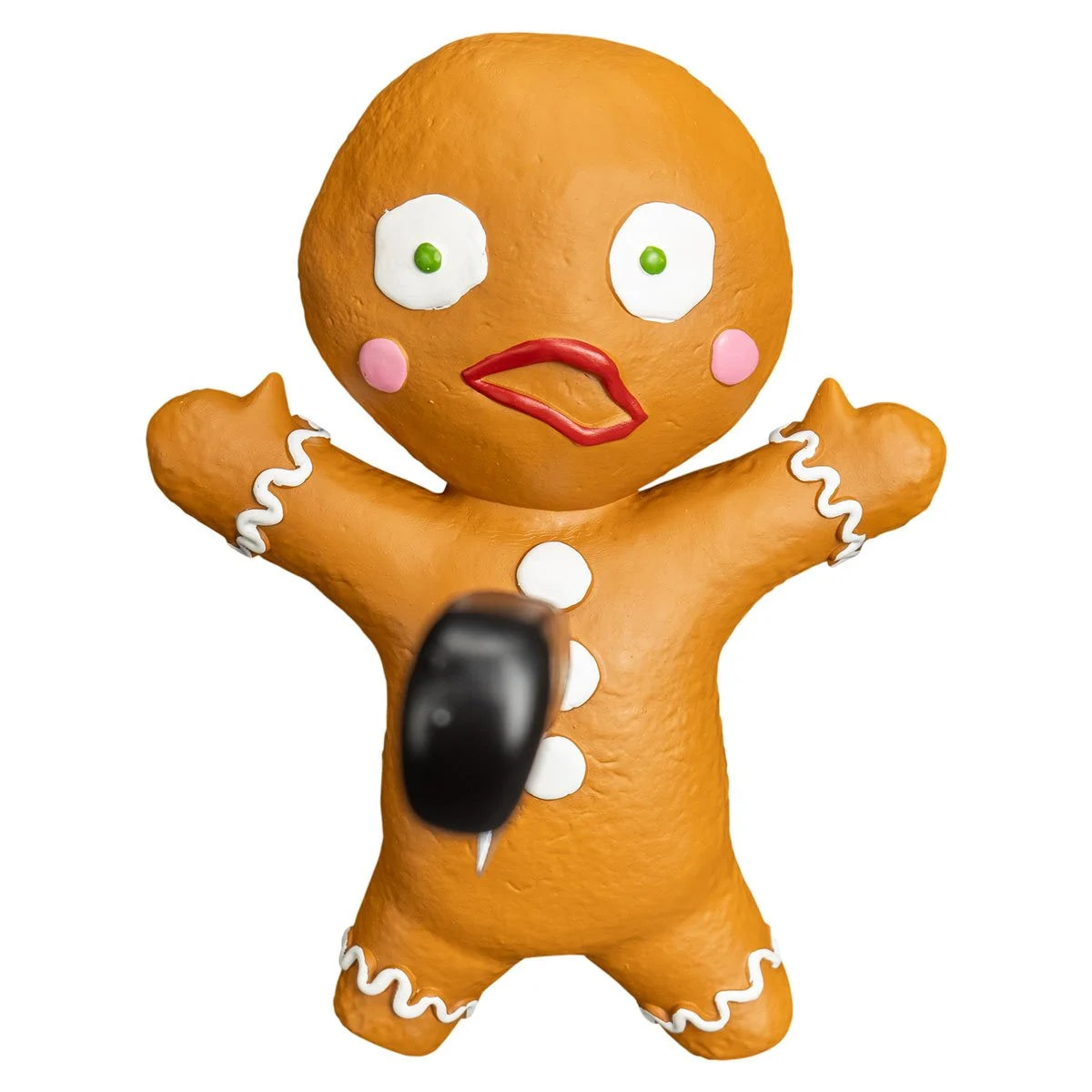 Krampus Gingerbread Man 10-Inch Magnet with Knife