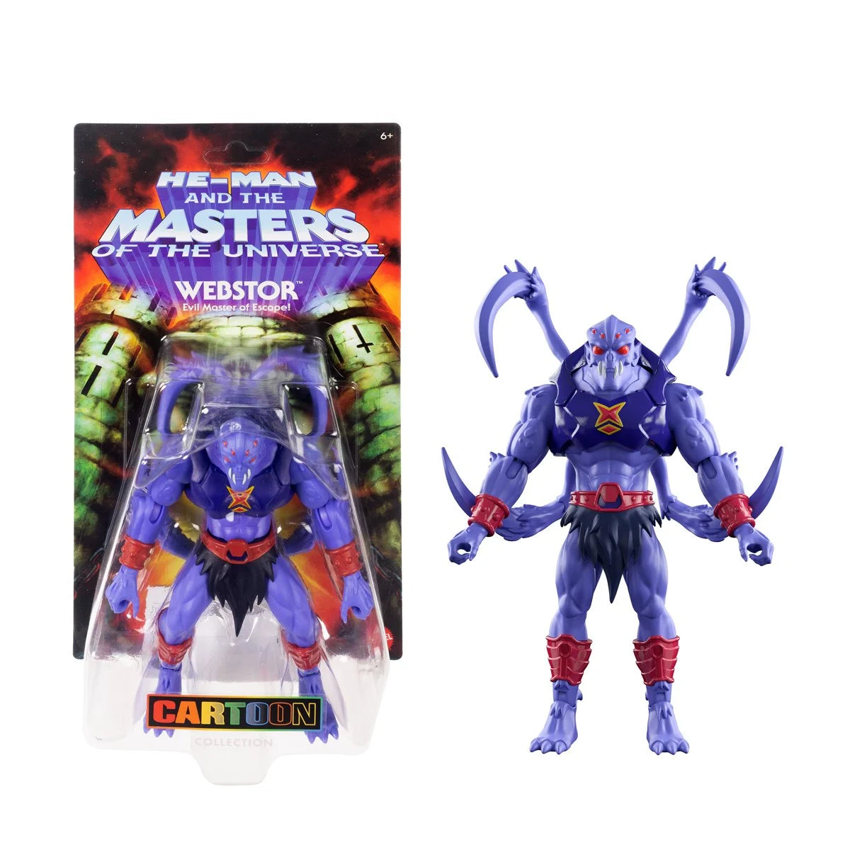 Masters of the Universe Origins 200X Webstor Action Figure
