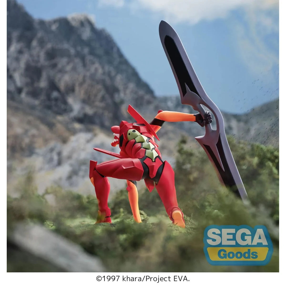 Evangelion EVA Production Model Xross Link Statue
