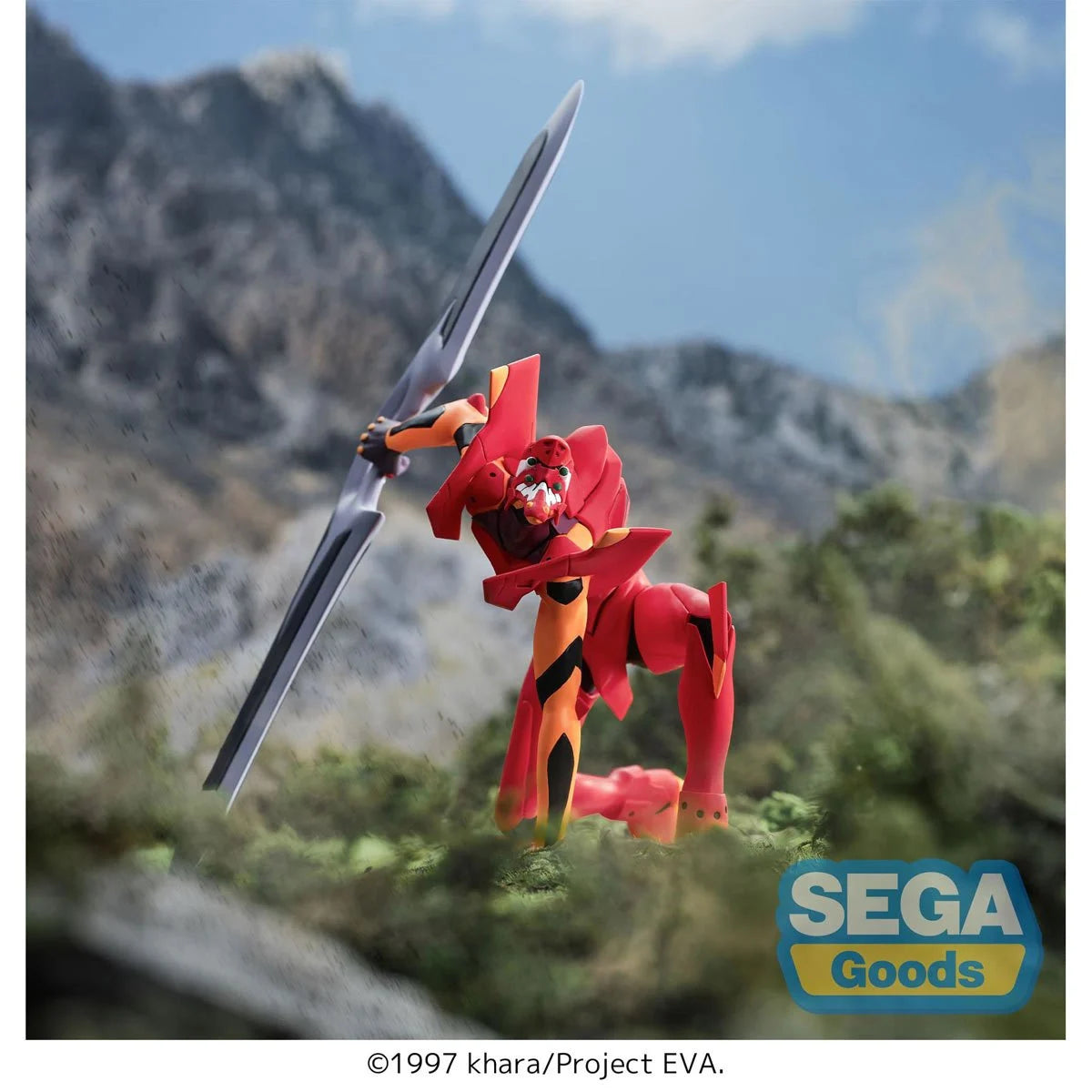 Evangelion EVA Production Model Xross Link Statue