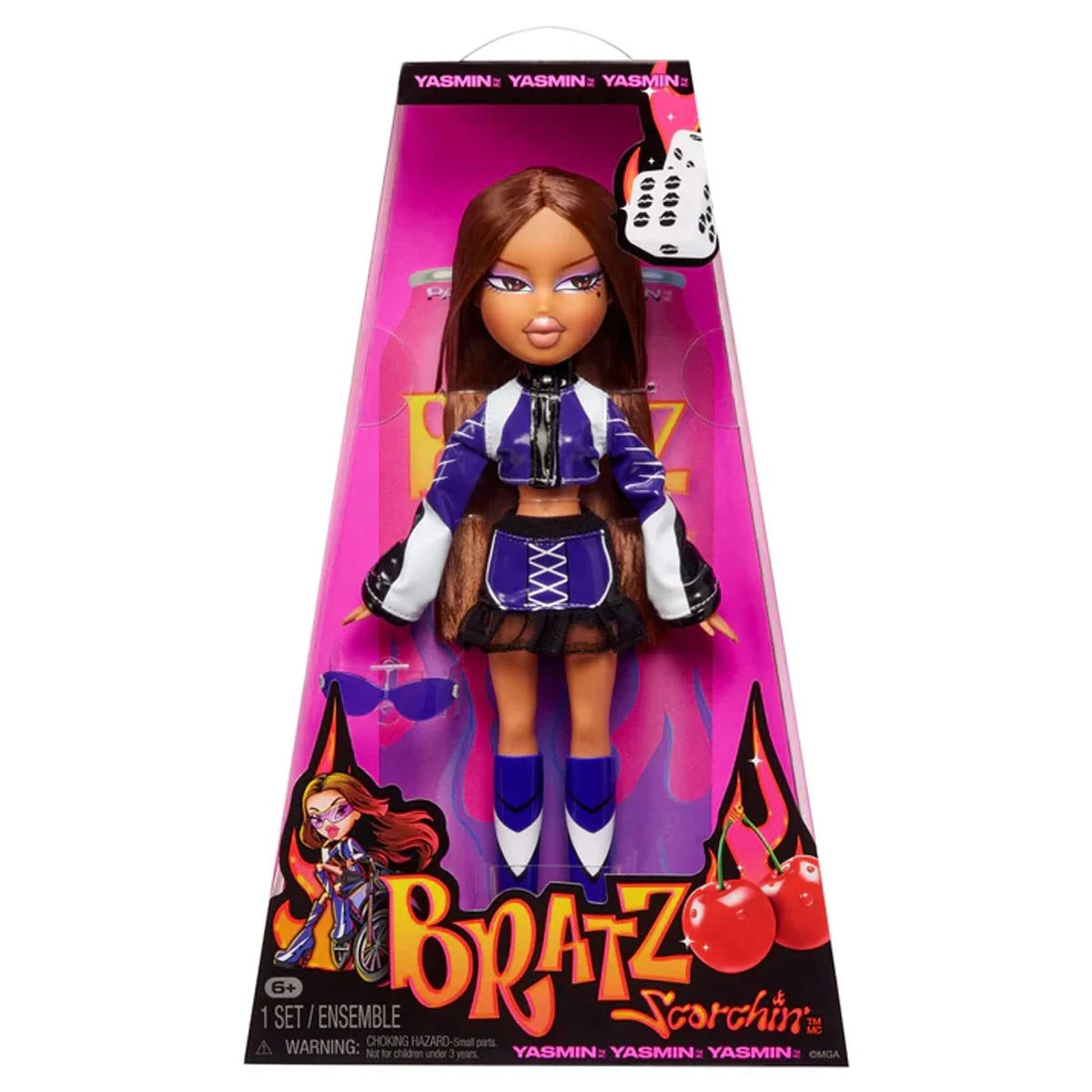 Bratz Scorchin’ Yasmin Doll with Moto-Inspired Outfit