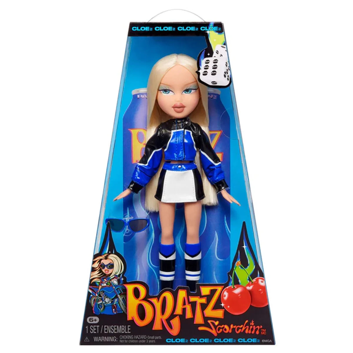 Bratz Scorchin’ Cloe Doll with Moto-Inspired Outfit & Sunglasses