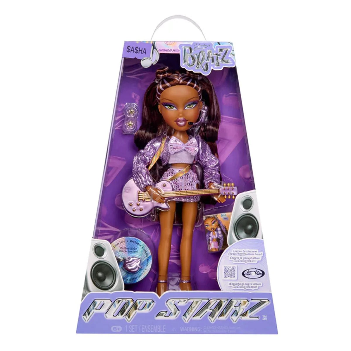 Bratz Pop Starz Sasha Doll with Guitar & Music Accessories