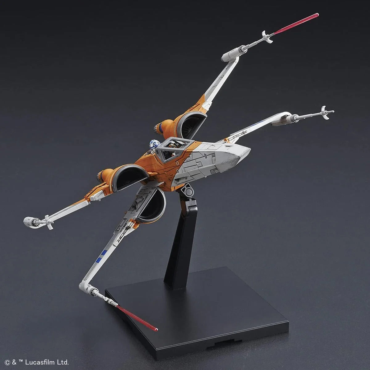 Star Wars Poe’s X-Wing Fighter Model Kit 1:72 Scale