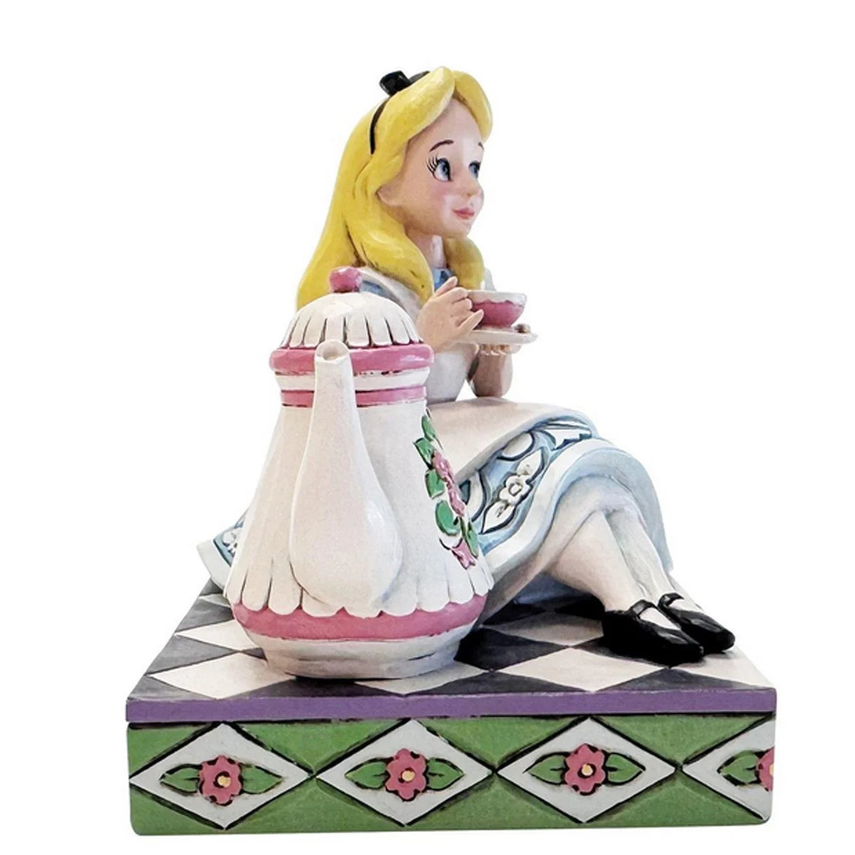 Disney Traditions Alice with Teapot Statue