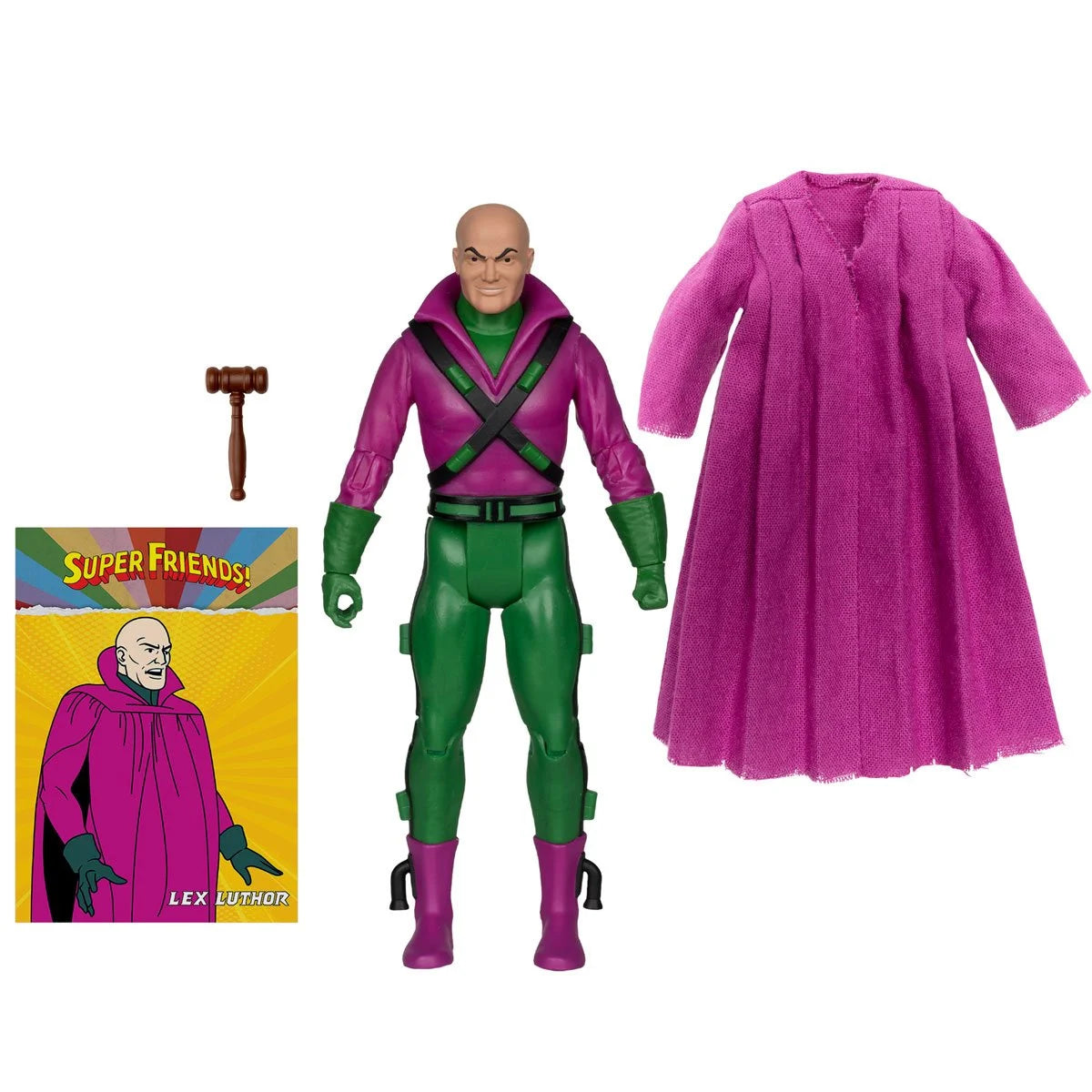 DC Super Friends Judge Luthor Action Figure 6-Inch