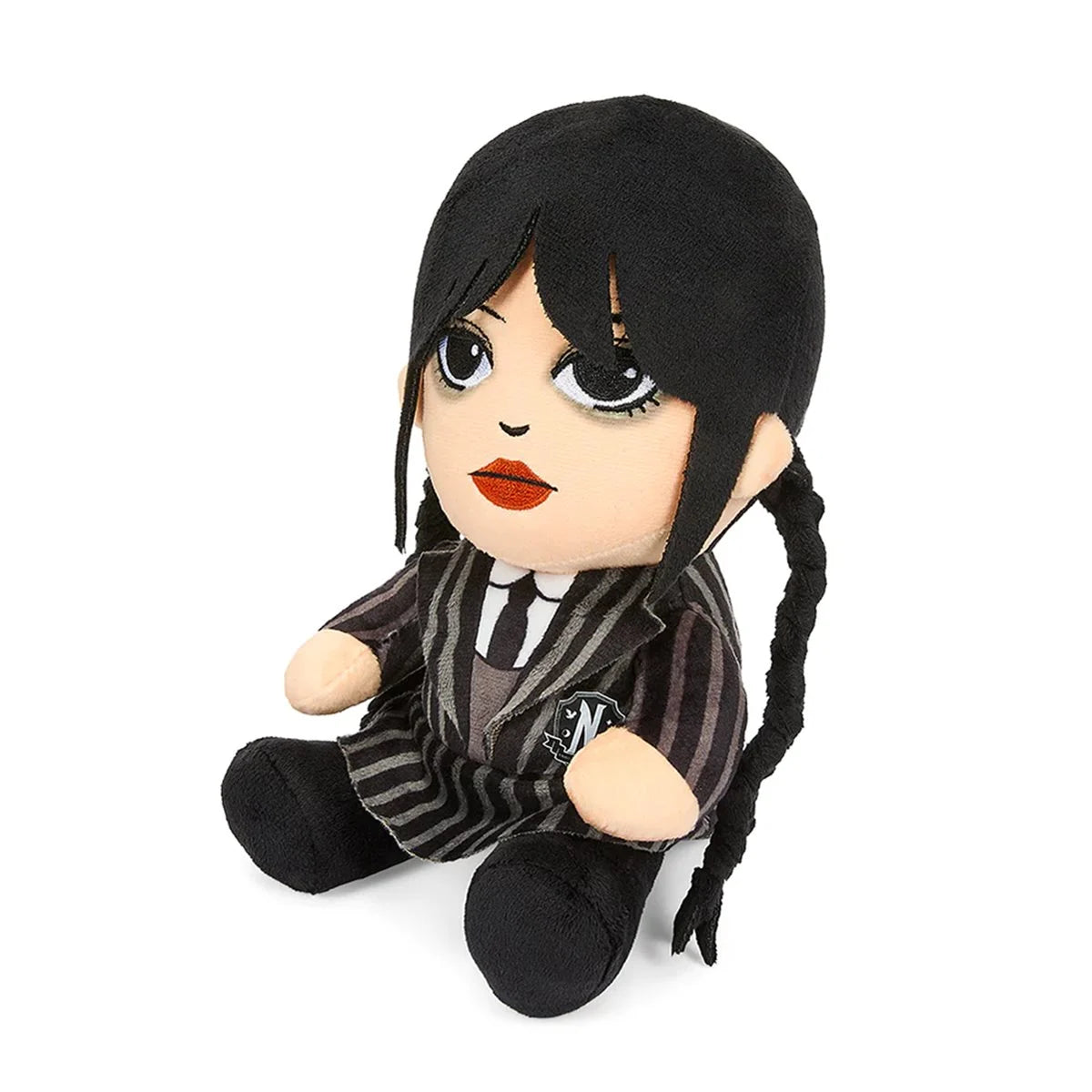 Wednesday Addams Plush Toy – 7.5 Inch Phunny Plush Doll