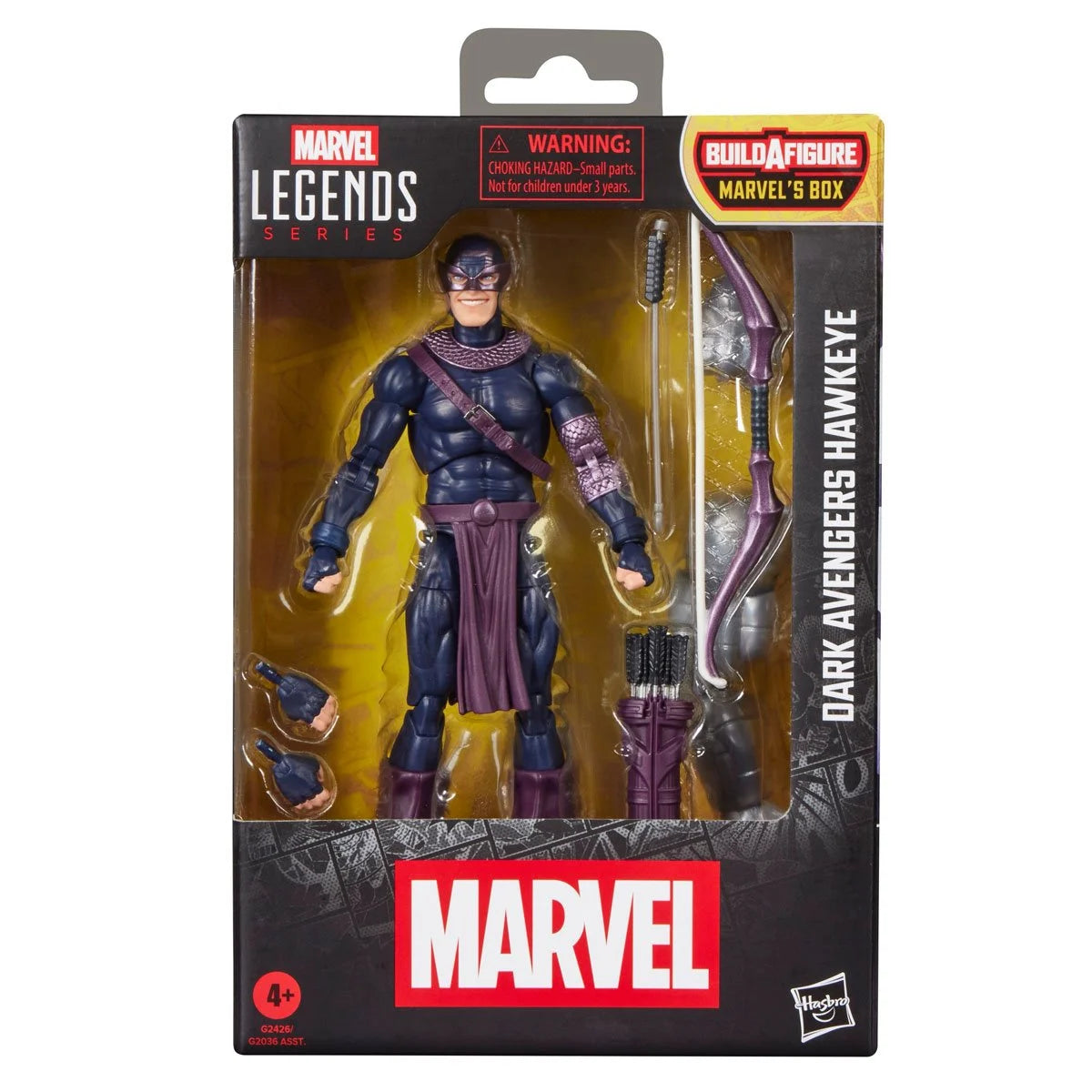 Marvel Legends Dark Avengers Hawkeye Action Figure, 6-Inch