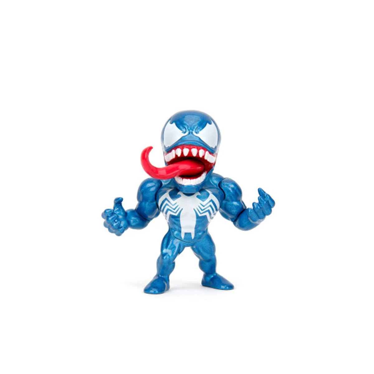 Marvel Spider-Man MetalFigs 4-Pack – Die-Cast Mini Figures Set with Venom, Green Goblin & Toxin