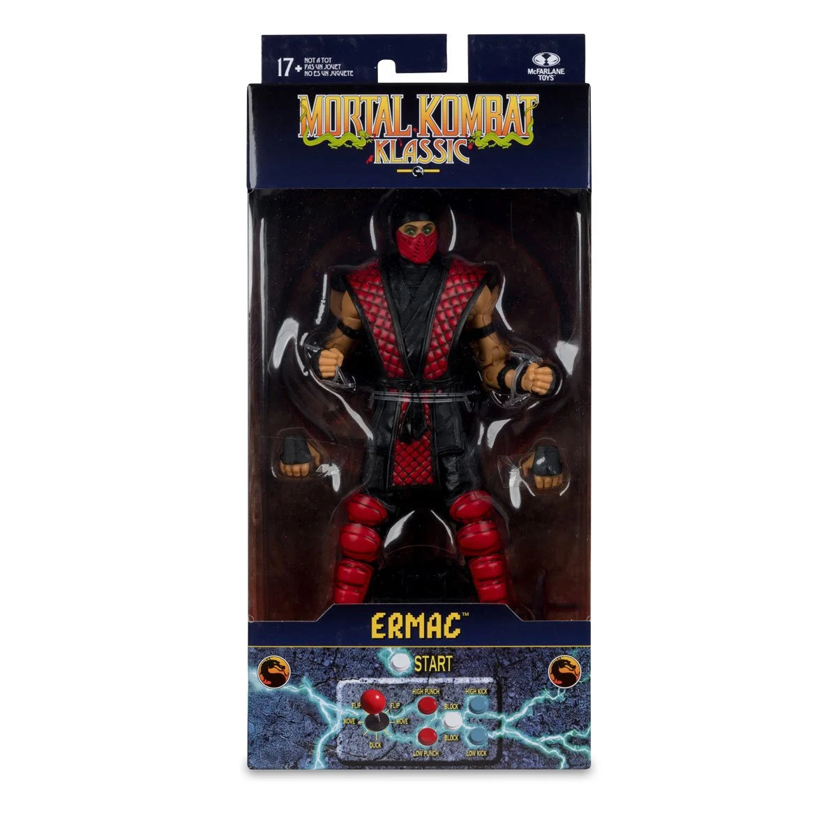 Mortal Kombat Klassic Ermac 7-Inch Action Figure – Wave 4 Collectible
