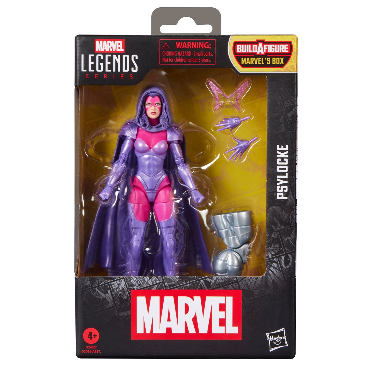 Marvel Legends Psylocke Action Figure, 6-Inch