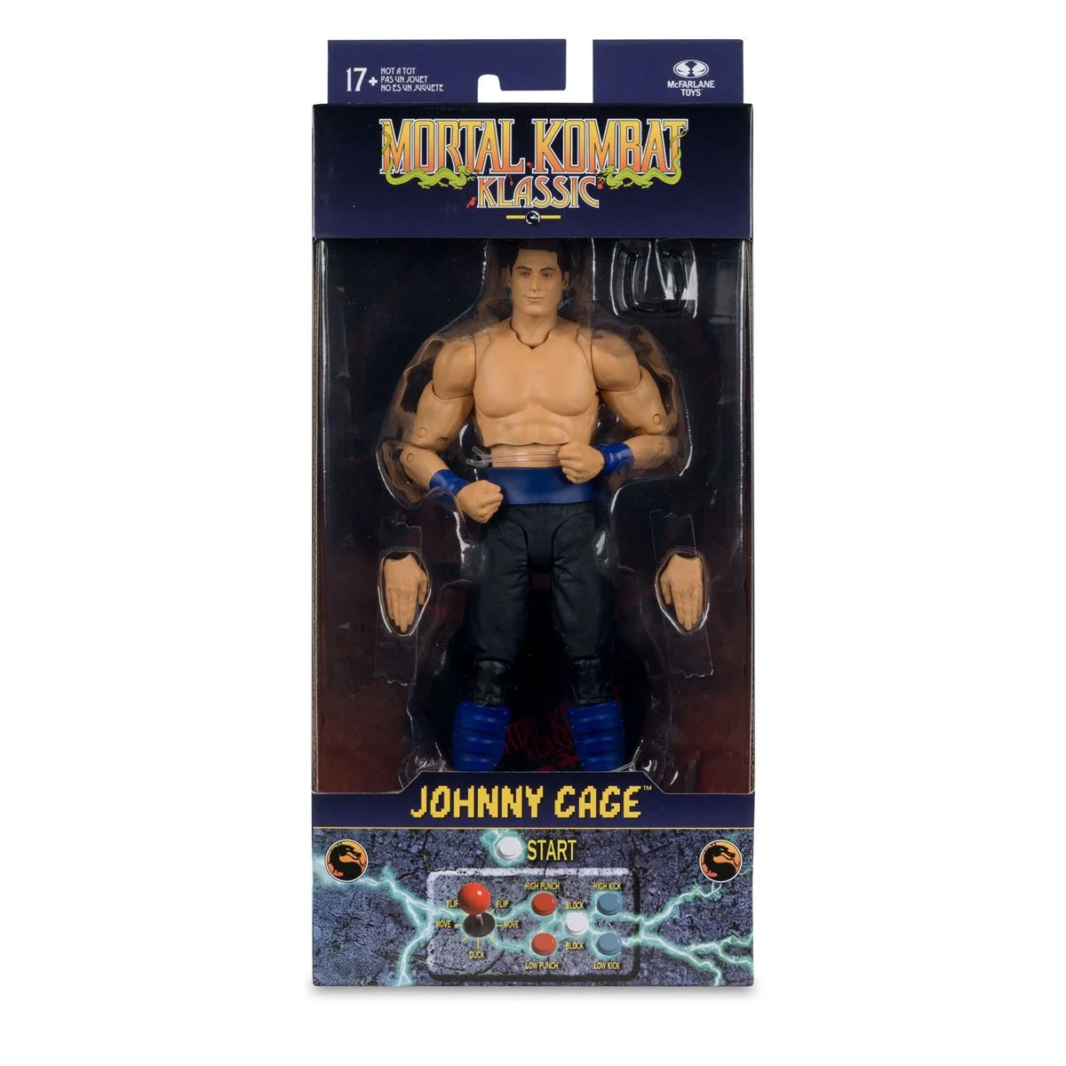 Mortal Kombat Klassic Johnny Cage 7-Inch Action Figure – Wave 4 Collectible