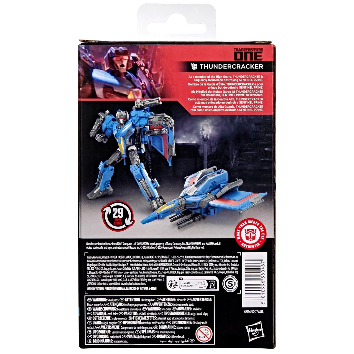 Transformers Thundercracker Studio Series Deluxe Class Figure