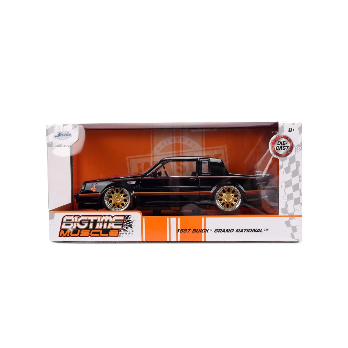 1987 Buick Grand National 1:24 Diecast Model Car – Bigtime Muscle