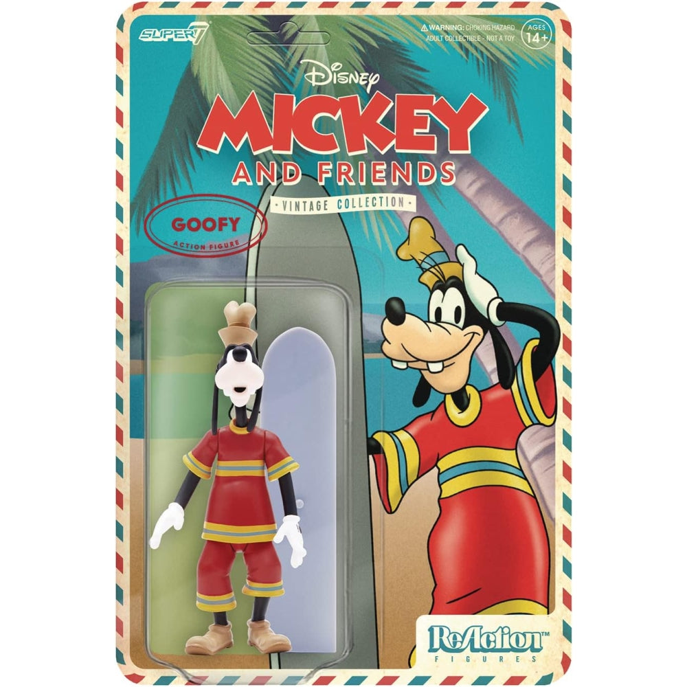 Disney Mickey and Friends Goofy (Hawaiian Holiday) - 3.75" Disney Action Figure