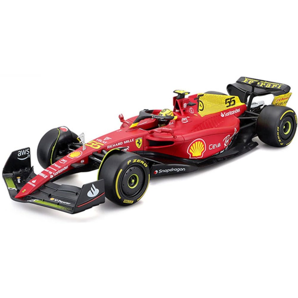 Bburago 1:18 Ferrari F1-75 #55 C. Sainz