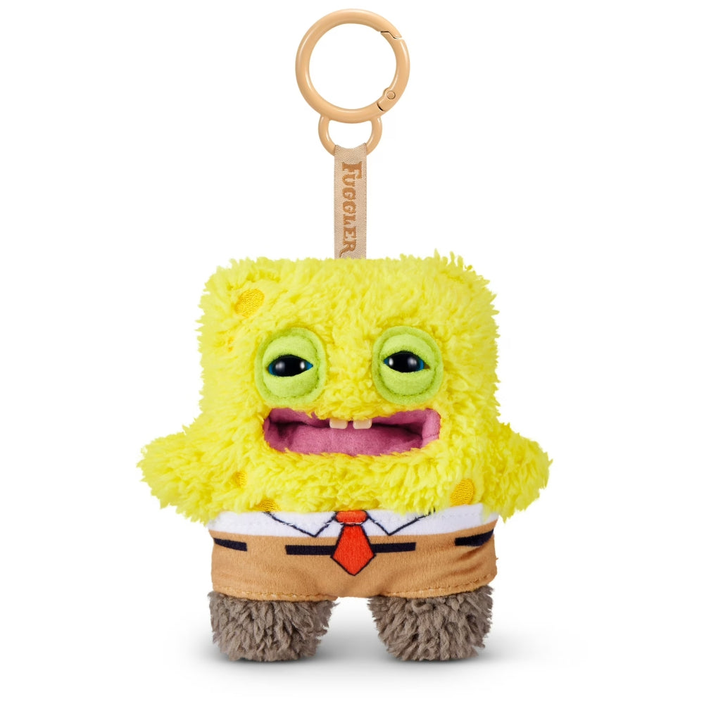 Fuggler SpongeBob SquarePants Key Ring Plush 5”
